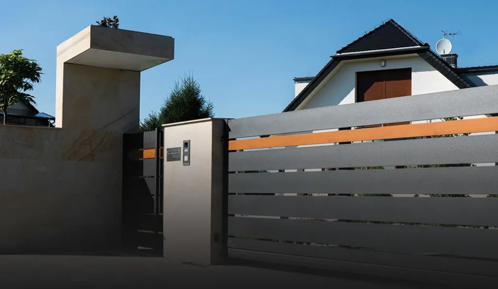 Aluminiowe ogrodzenie Fello - realizacja