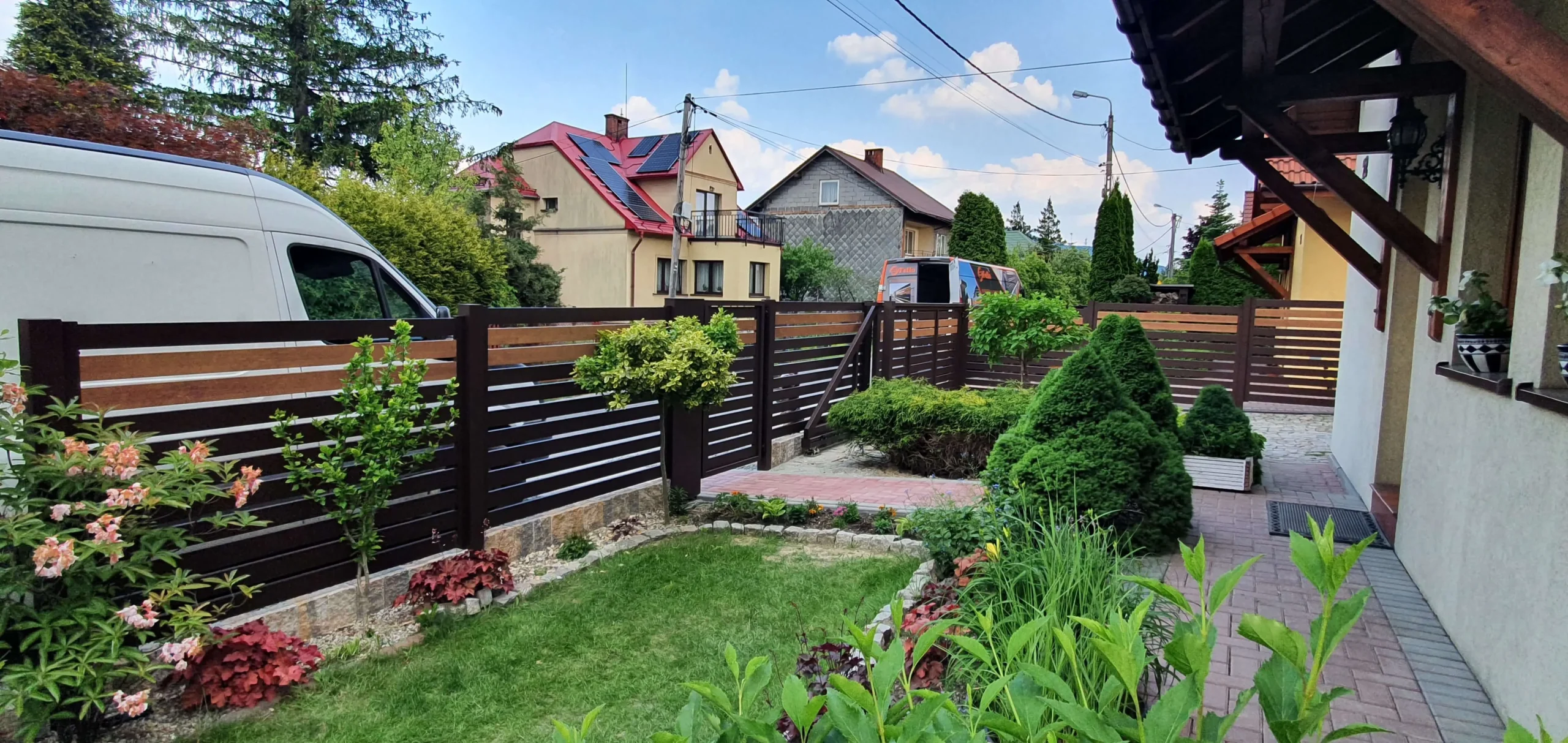 aluminiowa brama wjazdowa